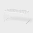 Expandable Collapsible Wire Cabinet Shelf White - Brightroom™