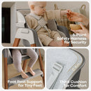 Convertible Baby High Chair - Grey
