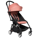 YOYO2 Stroller Bundle - Black Frame with Ginger Seat Pack