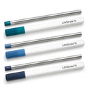 Reusable Stainless Steel Water Filter Straws - 3 Pack