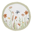 Baby Tummy Time Playmat - Watercolor Floral Garden