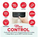 8QT Tasti-Crisp Max Pro Air Fryer - Cream