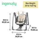 Every Season Swing 'n Go Portable Baby Swing - Wesley