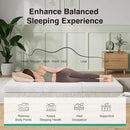 Foldable Comfort Foam Mattress - White