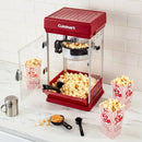 Theater-Style Electric Popcorn Maker - Red