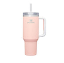 40 oz Stainless Steel H2.0 FlowState Quencher Tumbler - Peach Colorblock