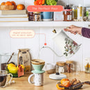 Electric Gooseneck Kettle - Wildflower White Icing