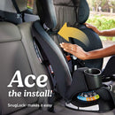 TrioGrow SnugLock 3-in-1 Car Seat - Warren Black