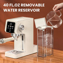 Espresso Machine 20 Bar, Professional Espresso Maker with Milk Frother Steam Wand - Beige