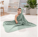 Hooded Baby Towels - 6 Layer, 100% Muslin Cotton - Large