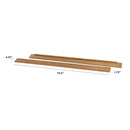 Twin/Full-Size Bed Conversion Kit - Hazelnut