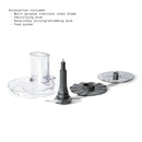 Beautiful 10-Cup Food Processor With Accessories - White Icing