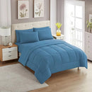 Luxury 7-Piece Comforter & Sheet Set Queen - Blue