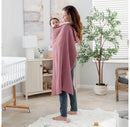 Baby Waffle Blanket, 40" X 40" By Comfy Cubs - Mauve