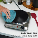 Electric Countertop Single Burner - Silver