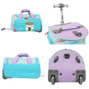 Kids Travel Duffle Bag with Wheels - Llama