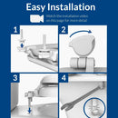 Slow Close Toilet Seat - Black
