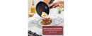 Simply Cook 10.25" Nonstick Square Grill Pan - Black