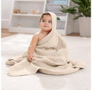 Hooded Baby Towels - 6 Layer Muslin Cotton - Large 32 x 32 Inch