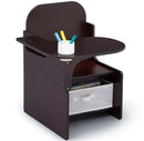 Kids Chair Desk - Dark Chocolate