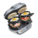Breakfast Sandwich Maker - Silver