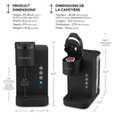 K-Express Essentials Plus, Ice & Hot Single Serve K-Cup Pod Coffee Maker