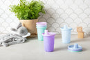 Spill Proof Toddler Sippy Cups - Pastel - 20 Count