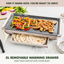 Advanced Griddle with Warming Drawer