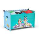 Bluey Toy Box with Retractable Fabric Top