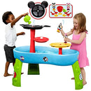 Disney Mickey Mouse Water Table by Delta Children - 3-Tier Water Table with 11-Piece Toy Set