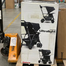 Sit Stand Double Stroller - Black