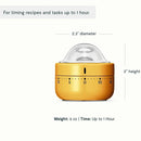 Battery-Free Mechanical Kitchen Timer - Marigold