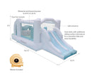 Obstacle Course Bounce House with Slides
