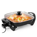 Electric Skillet - Copper and Black