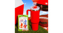 Tailgate Football Straw Toppers - 4 Pack
