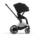 E-Priam 2 Smart Stroller - Chrome/Black