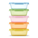 10pc Snap and Nest Meal Prep Food Storage Containers