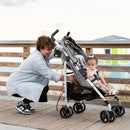 Swerve Lightweight Travel Stroller - Grey