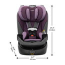Revolve360 Slim 2-in-1 Rotational Car Seat with SensorSafe - Amethyst