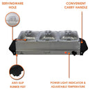 Buffet Server & Food Warmer - Stainless Steel