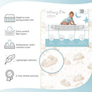 2-In-1 Breathable Two-Sided Portable Crib Mattress