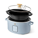 4Qt Slow Cooker with Touch-Activated Display - Cornflower Blue