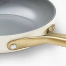 8" Nonstick Ceramic Frying Pan - Cream