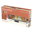 XL Electric Griddle 12" x 22," - White Icing by Drew Barrymore