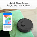 Cordless Robotic Vacuum and Mop - Carbon Steel