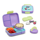 Kids Insulated Bento Lunch Box with Thermos - Purple