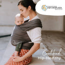 Serenity Wrap Baby Carriers - Organic Dark Gray