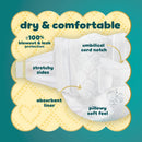 Sensitive Disposable Diapers - Size 0 - 31ct
