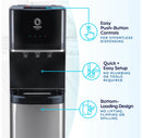 Water Bottom Loading Pro 3 Temperature Water Dispenser: 5 Gallon, Hot & Cold, Freestanding