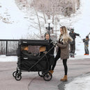 Viva Stroller Wagon 4-Passenger - Black